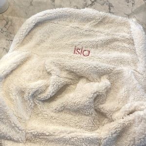 New Pottery Barn Kids “My First Anywhere Chair” Sherpa Cover customized w/“Isla”